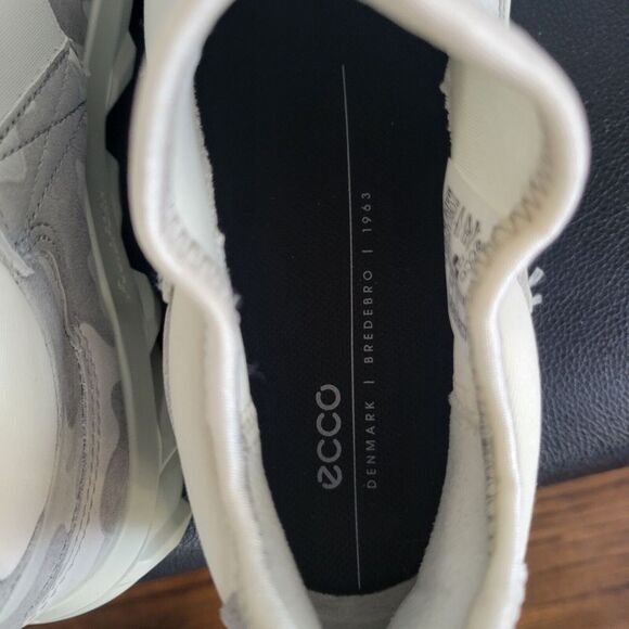 Ecco Sport MX Low Women's Size EU 37/US 6-6.5 White Camo Trail Shoes NEW - Picture 7 of 11